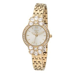 Invicta Wildflower women's gold-tone quartz watch